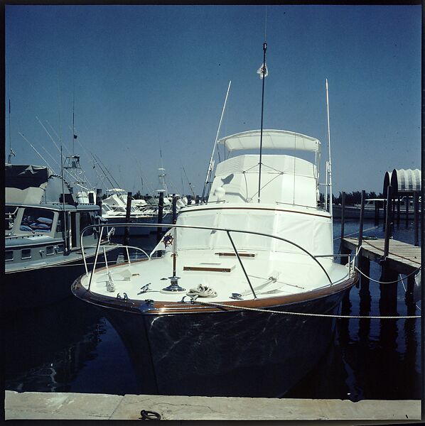 [358 Views of Boats and Marina, Rybovich Boat Works, Florida], Walker Evans (American, St. Louis, Missouri 1903–1975 New Haven, Connecticut), Color film transparency