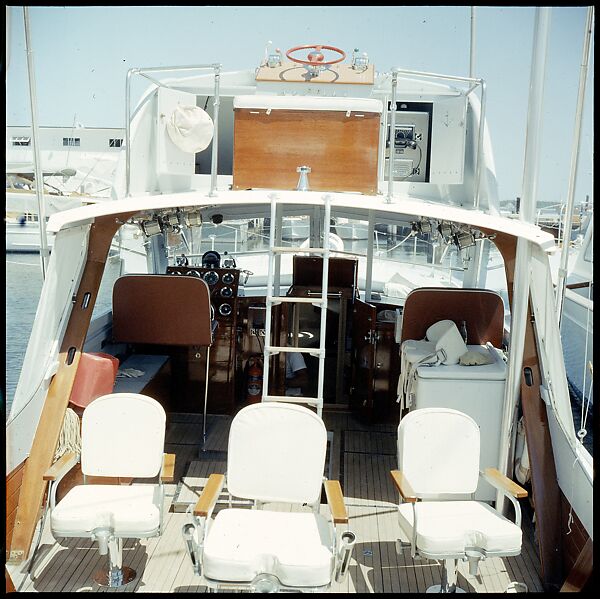 [358 Views of Boats and Marina, Rybovich Boat Works, Florida], Walker Evans (American, St. Louis, Missouri 1903–1975 New Haven, Connecticut), Color film transparency