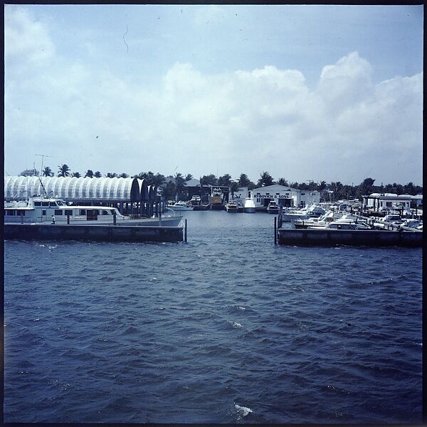 [358 Views of Boats and Marina, Rybovich Boat Works, Florida], Walker Evans (American, St. Louis, Missouri 1903–1975 New Haven, Connecticut), Color film transparency