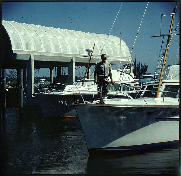 [358 Views of Boats and Marina, Rybovich Boat Works, Florida], Walker Evans (American, St. Louis, Missouri 1903–1975 New Haven, Connecticut), Color film transparency