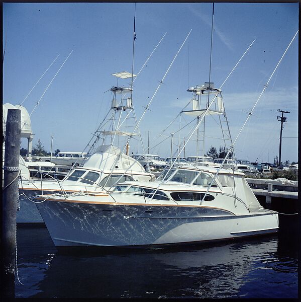 [358 Views of Boats and Marina, Rybovich Boat Works, Florida], Walker Evans (American, St. Louis, Missouri 1903–1975 New Haven, Connecticut), Color film transparency
