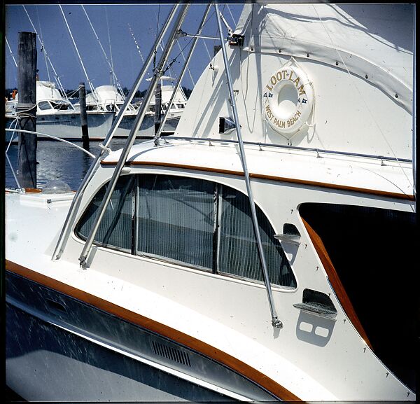 [358 Views of Boats and Marina, Rybovich Boat Works, Florida], Walker Evans (American, St. Louis, Missouri 1903–1975 New Haven, Connecticut), Color film transparency