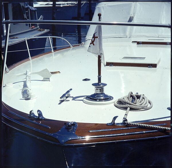 [358 Views of Boats and Marina, Rybovich Boat Works, Florida], Walker Evans (American, St. Louis, Missouri 1903–1975 New Haven, Connecticut), Color film transparency