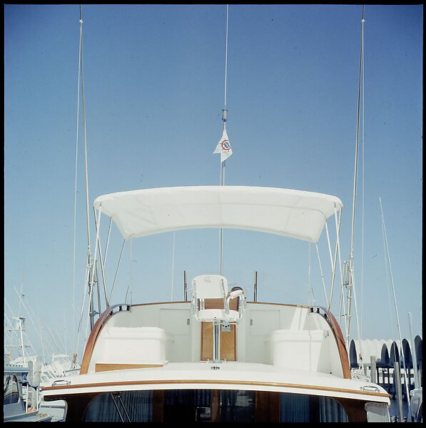 [358 Views of Boats and Marina, Rybovich Boat Works, Florida], Walker Evans (American, St. Louis, Missouri 1903–1975 New Haven, Connecticut), Color film transparency