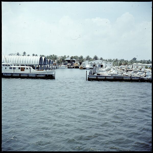 [358 Views of Boats and Marina, Rybovich Boat Works, Florida], Walker Evans (American, St. Louis, Missouri 1903–1975 New Haven, Connecticut), Color film transparency