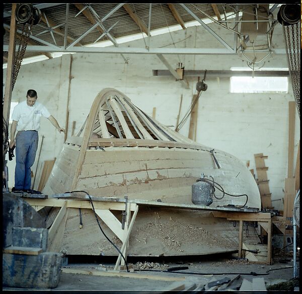 [358 Views of Boats and Marina, Rybovich Boat Works, Florida], Walker Evans (American, St. Louis, Missouri 1903–1975 New Haven, Connecticut), Color film transparency