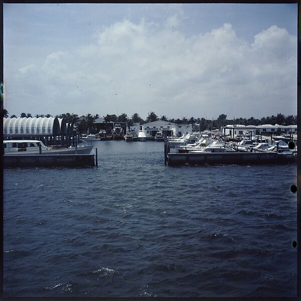 [358 Views of Boats and Marina, Rybovich Boat Works, Florida], Walker Evans (American, St. Louis, Missouri 1903–1975 New Haven, Connecticut), Color film transparency