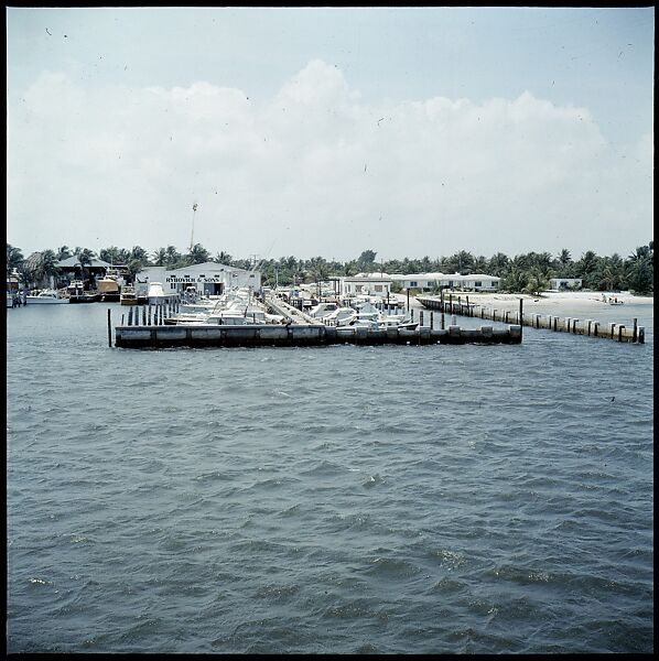 [358 Views of Boats and Marina, Rybovich Boat Works, Florida], Walker Evans (American, St. Louis, Missouri 1903–1975 New Haven, Connecticut), Color film transparency