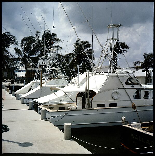 [358 Views of Boats and Marina, Rybovich Boat Works, Florida], Walker Evans (American, St. Louis, Missouri 1903–1975 New Haven, Connecticut), Color film transparency