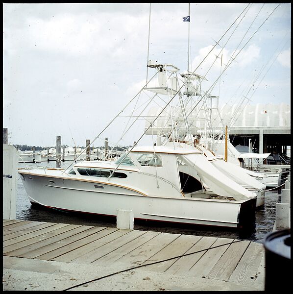 [358 Views of Boats and Marina, Rybovich Boat Works, Florida], Walker Evans (American, St. Louis, Missouri 1903–1975 New Haven, Connecticut), Color film transparency