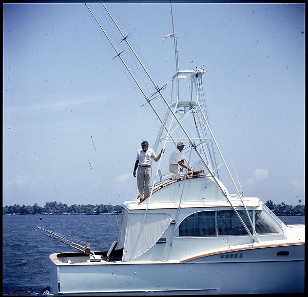 [358 Views of Boats and Marina, Rybovich Boat Works, Florida], Walker Evans (American, St. Louis, Missouri 1903–1975 New Haven, Connecticut), Color film transparency