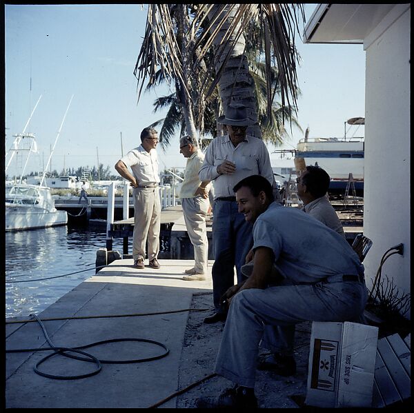 [358 Views of Boats and Marina, Rybovich Boat Works, Florida], Walker Evans (American, St. Louis, Missouri 1903–1975 New Haven, Connecticut), Color film transparency