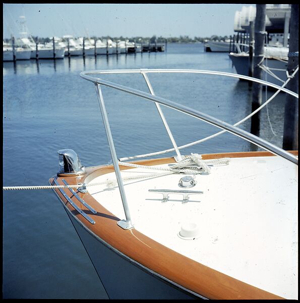 [358 Views of Boats and Marina, Rybovich Boat Works, Florida], Walker Evans (American, St. Louis, Missouri 1903–1975 New Haven, Connecticut), Color film transparency