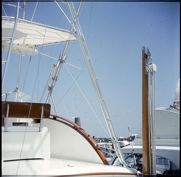 [358 Views of Boats and Marina, Rybovich Boat Works, Florida], Walker Evans (American, St. Louis, Missouri 1903–1975 New Haven, Connecticut), Color film transparency