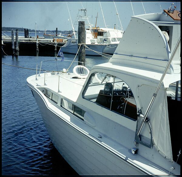 [358 Views of Boats and Marina, Rybovich Boat Works, Florida], Walker Evans (American, St. Louis, Missouri 1903–1975 New Haven, Connecticut), Color film transparency