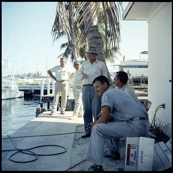 [358 Views of Boats and Marina, Rybovich Boat Works, Florida], Walker Evans (American, St. Louis, Missouri 1903–1975 New Haven, Connecticut), Color film transparency