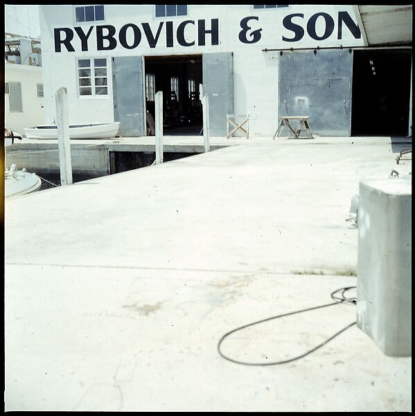 [358 Views of Boats and Marina, Rybovich Boat Works, Florida], Walker Evans (American, St. Louis, Missouri 1903–1975 New Haven, Connecticut), Color film transparency