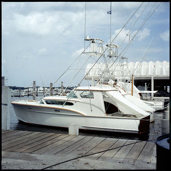 [358 Views of Boats and Marina, Rybovich Boat Works, Florida], Walker Evans (American, St. Louis, Missouri 1903–1975 New Haven, Connecticut), Color film transparency