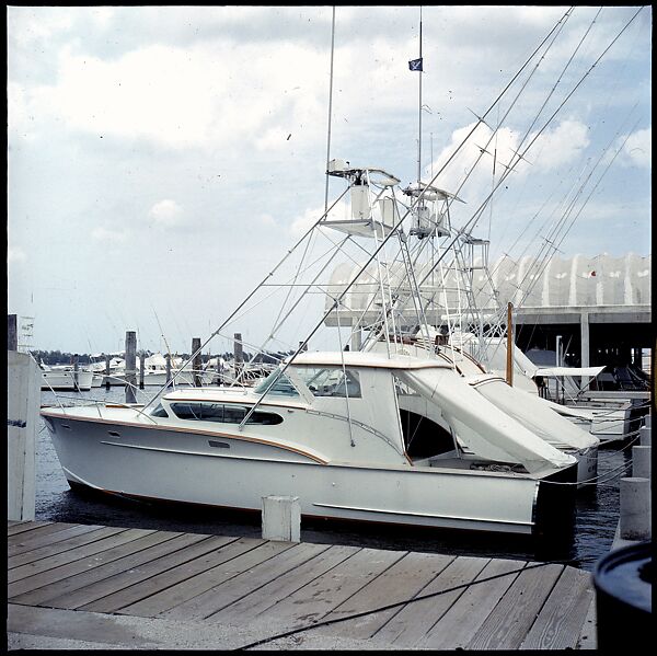 [358 Views of Boats and Marina, Rybovich Boat Works, Florida], Walker Evans (American, St. Louis, Missouri 1903–1975 New Haven, Connecticut), Color film transparency