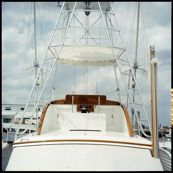 [358 Views of Boats and Marina, Rybovich Boat Works, Florida], Walker Evans (American, St. Louis, Missouri 1903–1975 New Haven, Connecticut), Color film transparency