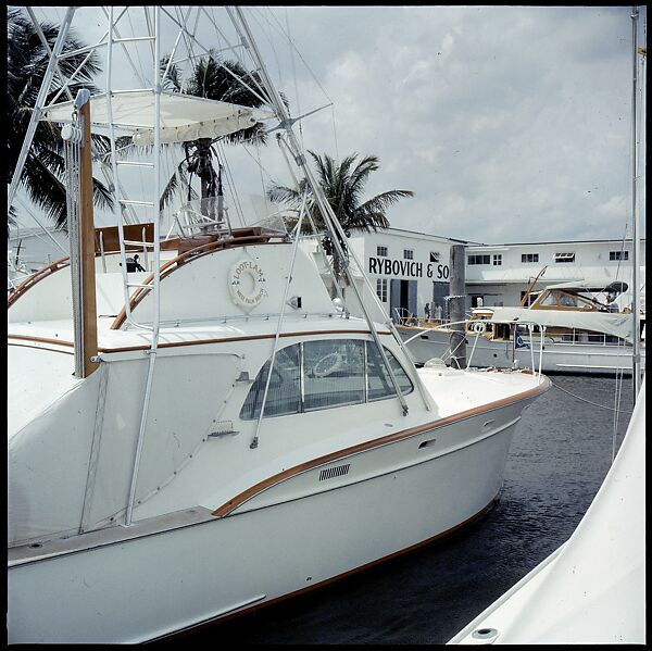 [358 Views of Boats and Marina, Rybovich Boat Works, Florida], Walker Evans (American, St. Louis, Missouri 1903–1975 New Haven, Connecticut), Color film transparency