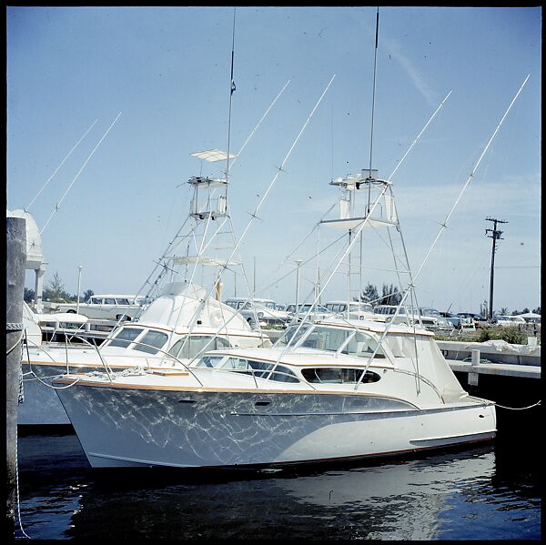 [358 Views of Boats and Marina, Rybovich Boat Works, Florida], Walker Evans (American, St. Louis, Missouri 1903–1975 New Haven, Connecticut), Color film transparency