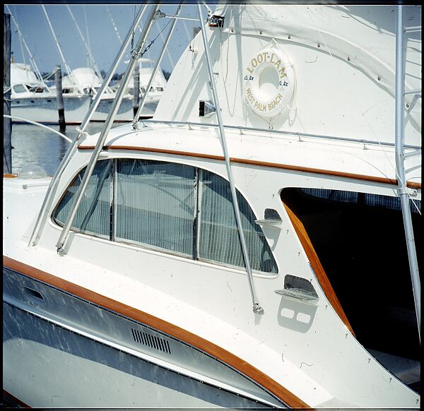 [358 Views of Boats and Marina, Rybovich Boat Works, Florida], Walker Evans (American, St. Louis, Missouri 1903–1975 New Haven, Connecticut), Color film transparency