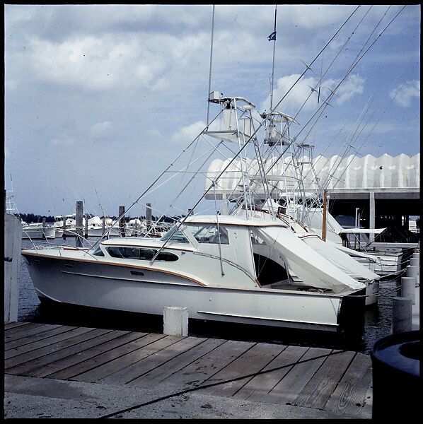 [358 Views of Boats and Marina, Rybovich Boat Works, Florida], Walker Evans (American, St. Louis, Missouri 1903–1975 New Haven, Connecticut), Color film transparency