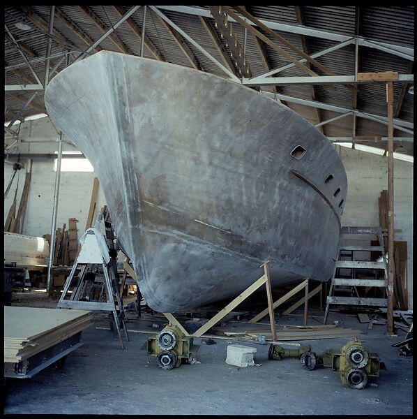 [358 Views of Boats and Marina, Rybovich Boat Works, Florida], Walker Evans (American, St. Louis, Missouri 1903–1975 New Haven, Connecticut), Color film transparency