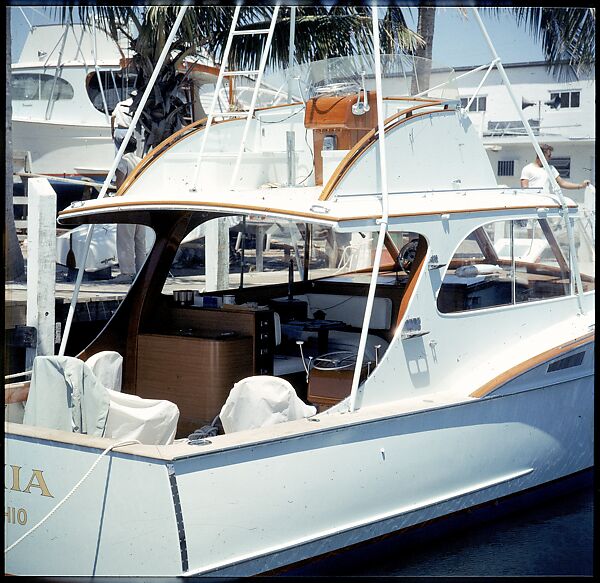 [358 Views of Boats and Marina, Rybovich Boat Works, Florida], Walker Evans (American, St. Louis, Missouri 1903–1975 New Haven, Connecticut), Color film transparency