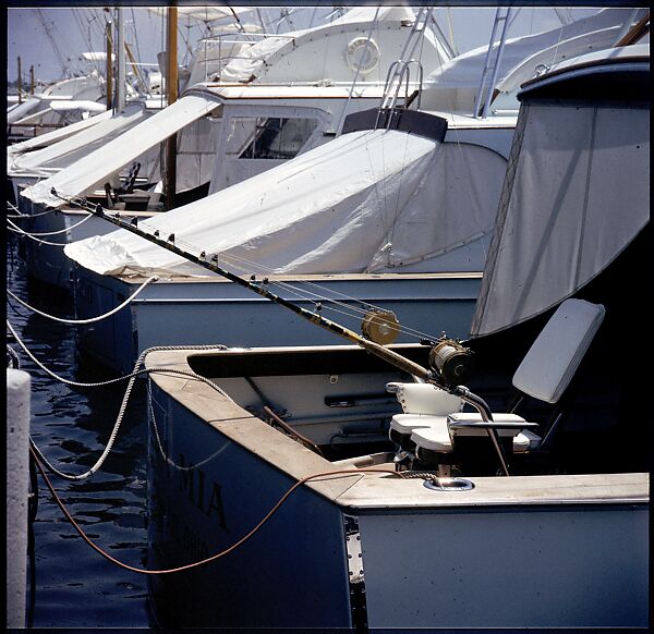 [358 Views of Boats and Marina, Rybovich Boat Works, Florida], Walker Evans (American, St. Louis, Missouri 1903–1975 New Haven, Connecticut), Color film transparency