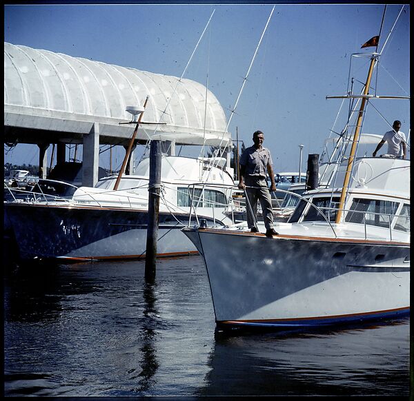 [358 Views of Boats and Marina, Rybovich Boat Works, Florida], Walker Evans (American, St. Louis, Missouri 1903–1975 New Haven, Connecticut), Color film transparency