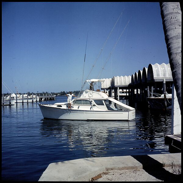 [358 Views of Boats and Marina, Rybovich Boat Works, Florida], Walker Evans (American, St. Louis, Missouri 1903–1975 New Haven, Connecticut), Color film transparency