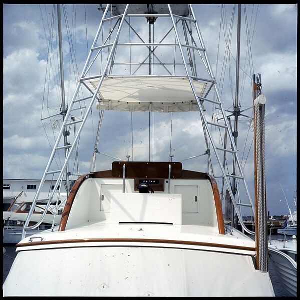 [358 Views of Boats and Marina, Rybovich Boat Works, Florida], Walker Evans (American, St. Louis, Missouri 1903–1975 New Haven, Connecticut), Color film transparency