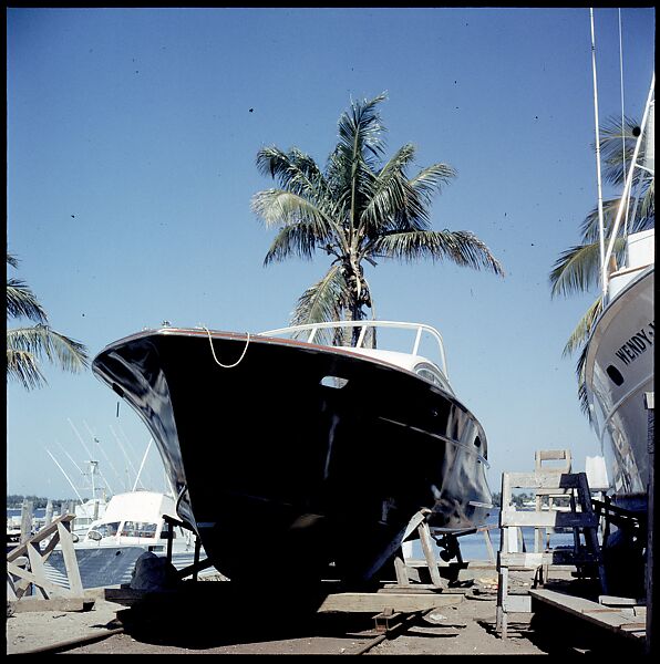 [358 Views of Boats and Marina, Rybovich Boat Works, Florida], Walker Evans (American, St. Louis, Missouri 1903–1975 New Haven, Connecticut), Color film transparency