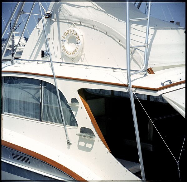 [358 Views of Boats and Marina, Rybovich Boat Works, Florida], Walker Evans (American, St. Louis, Missouri 1903–1975 New Haven, Connecticut), Color film transparency