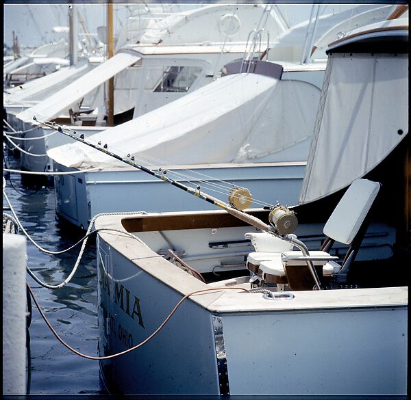 [358 Views of Boats and Marina, Rybovich Boat Works, Florida], Walker Evans (American, St. Louis, Missouri 1903–1975 New Haven, Connecticut), Color film transparency