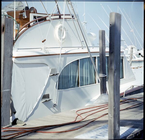 [358 Views of Boats and Marina, Rybovich Boat Works, Florida], Walker Evans (American, St. Louis, Missouri 1903–1975 New Haven, Connecticut), Color film transparency