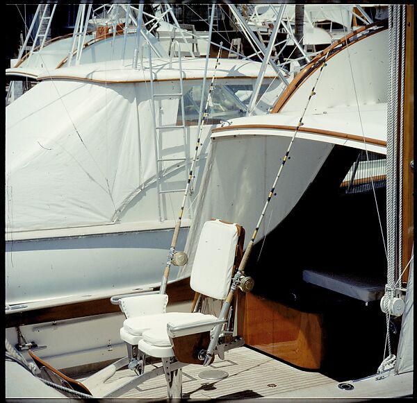 [358 Views of Boats and Marina, Rybovich Boat Works, Florida], Walker Evans (American, St. Louis, Missouri 1903–1975 New Haven, Connecticut), Color film transparency