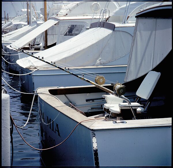 [358 Views of Boats and Marina, Rybovich Boat Works, Florida], Walker Evans (American, St. Louis, Missouri 1903–1975 New Haven, Connecticut), Color film transparency
