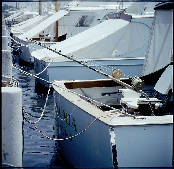 [358 Views of Boats and Marina, Rybovich Boat Works, Florida], Walker Evans (American, St. Louis, Missouri 1903–1975 New Haven, Connecticut), Color film transparency