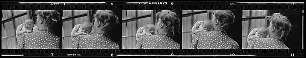 [17 Portraits of Eunice Clark Jessup with Baby], Walker Evans (American, St. Louis, Missouri 1903–1975 New Haven, Connecticut), Film negative