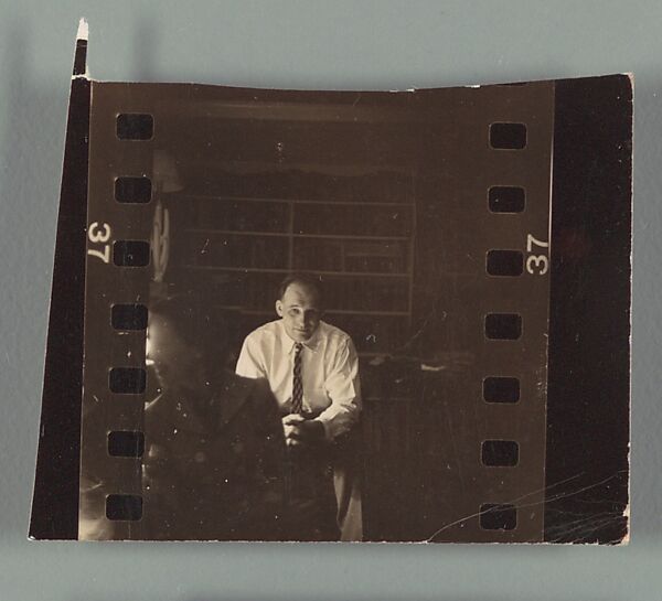 [Clark Voorhees in his(?) Library], Walker Evans (American, St. Louis, Missouri 1903–1975 New Haven, Connecticut), Gelatin silver print 