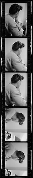 [7 Portraits of Jane Smith Evans], Walker Evans (American, St. Louis, Missouri 1903–1975 New Haven, Connecticut), Film negative 