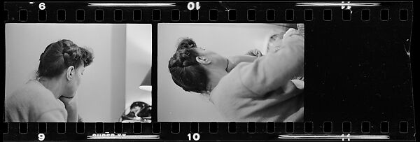 [7 Portraits of Jane Smith Evans], Walker Evans (American, St. Louis, Missouri 1903–1975 New Haven, Connecticut), Film negative