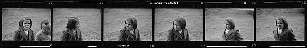 [104 Portraits of Young Girl and Boy on Lawn: "Alexander"], Walker Evans (American, St. Louis, Missouri 1903–1975 New Haven, Connecticut), Film negative