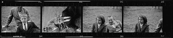 [104 Portraits of Young Girl and Boy on Lawn: "Alexander"], Walker Evans (American, St. Louis, Missouri 1903–1975 New Haven, Connecticut), Film negative