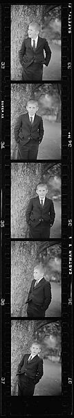 [104 Portraits of Young Girl and Boy on Lawn: "Alexander"], Walker Evans (American, St. Louis, Missouri 1903–1975 New Haven, Connecticut), Film negative