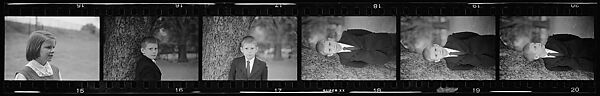 [104 Portraits of Young Girl and Boy on Lawn: "Alexander"], Walker Evans (American, St. Louis, Missouri 1903–1975 New Haven, Connecticut), Film negative