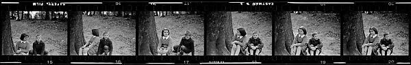 [104 Portraits of Young Girl and Boy on Lawn: "Alexander"], Walker Evans (American, St. Louis, Missouri 1903–1975 New Haven, Connecticut), Film negative